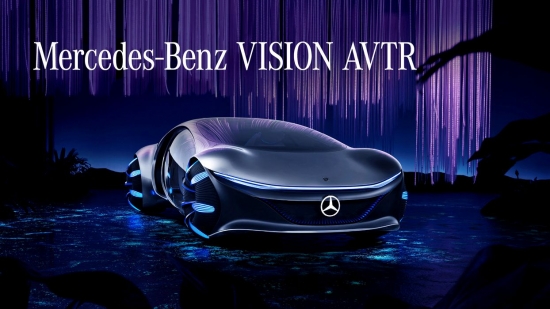 CES 2020: Mercedes-Benz создал Vision AVTR, автомобиль, вдохновленный Аватаром