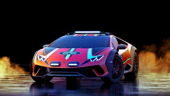 Lamborghini built the Huracan off-road